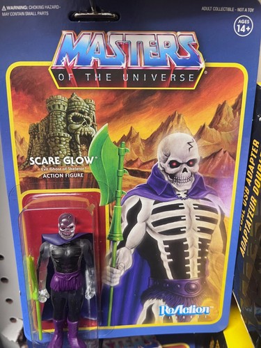 Super 7 MOTU Reaction Figures sdcc powercon Masters Of The Universe Skeletor - Picture 16 of 19