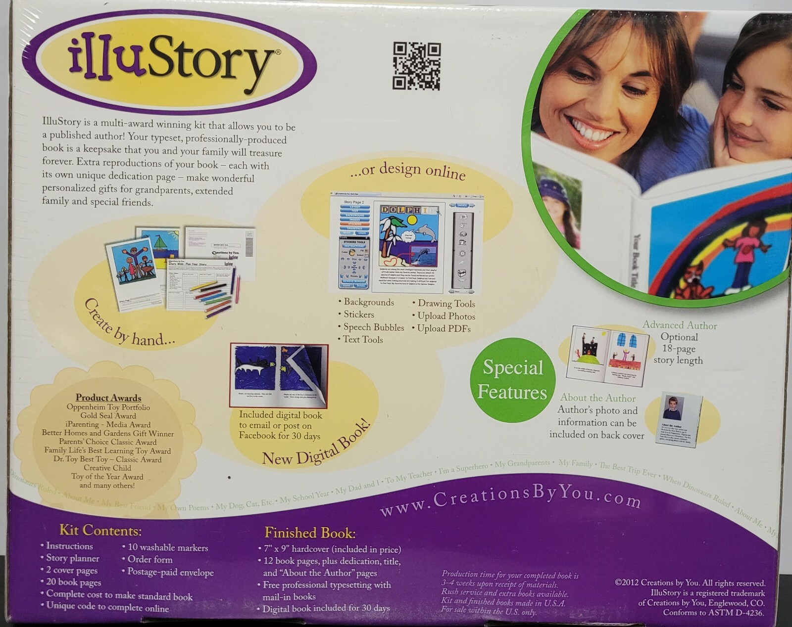 IlluStory Publish Your Own Book Educational Writing Kit Creations by