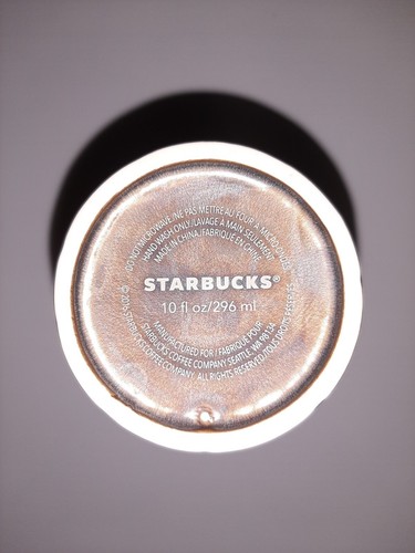 Starbucks 2016 Anniversary Mug Siren Mermaid Scales Ceramic Tumbler Bronze 10oz - Bild 5 von 6