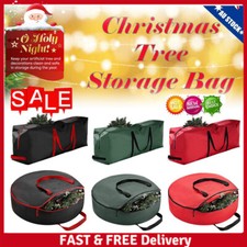 CHRISTMAS TREE STORAGE BAG HEAVY DUTY ARTIFICIAL XMAS ZIP HOME SACK HOLDER AT