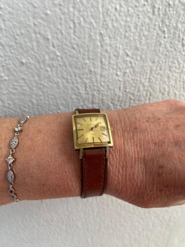1960s Women's Eterna Matic Sahida Cal. 1469 Automatic 17 J Swiss Made Watch - Picture 5 of 16