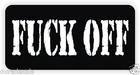 3 pcs F**k Off Hardhat Sticker Decals Funny Sarcastic Motorcycle Welding Helmet