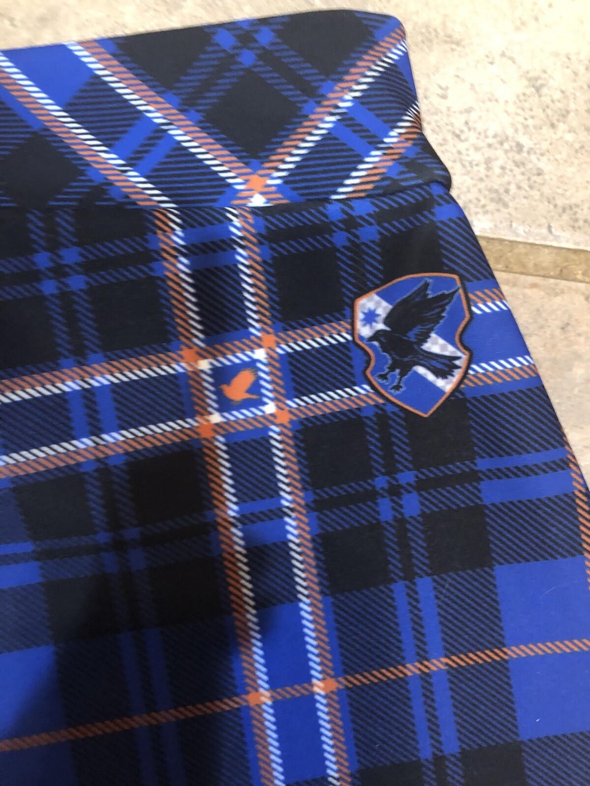 ULTRA RARE Pre Loved TARTAN RAVENCLAW CUFFED PANTS - LIMITED image 4