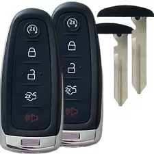 2 NEW SMART KEY PROXIMITY REMOTE FOB FOR FORD EXPLORER EDGE ESCAPE TAURUS PEPS 2