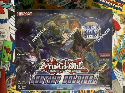 (1) Yu-Gi-Oh Destiny Soldiers Sealed Booster Box | eBay