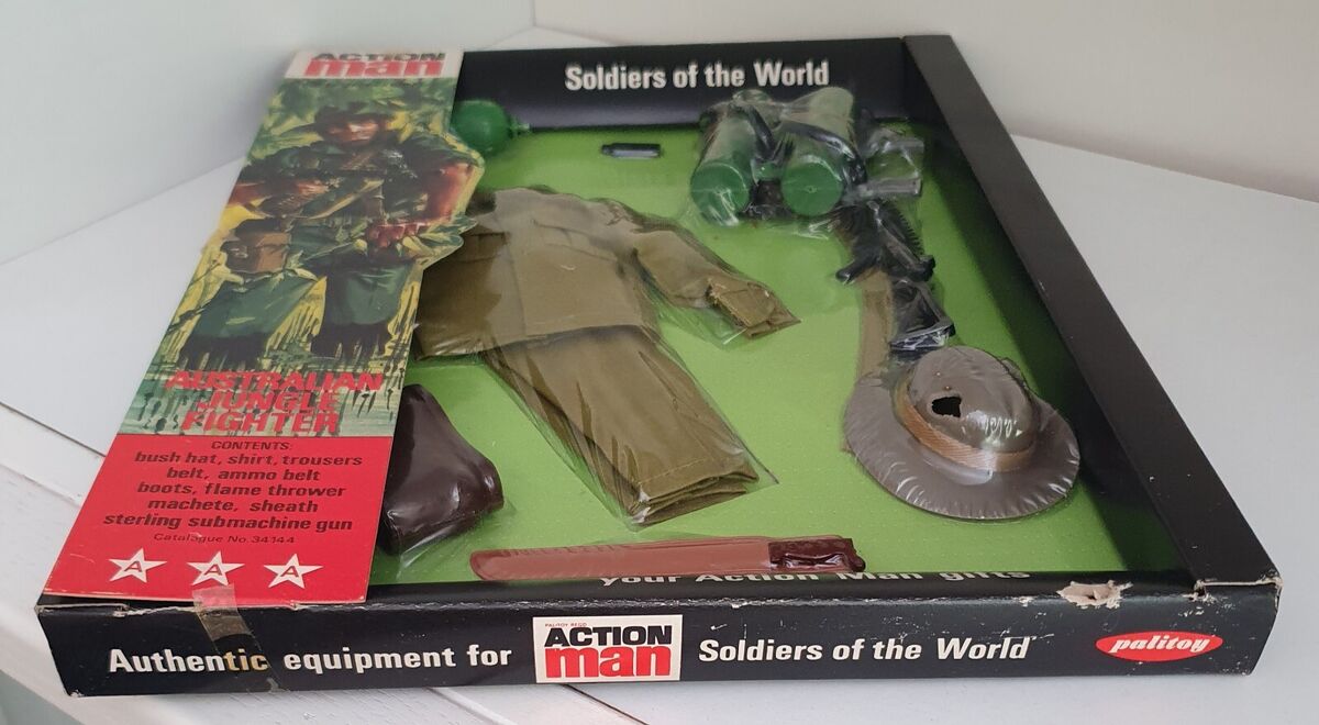 Gi Joe vintage 1964-73 Action Man SOTW Jungle Fighter Ultra Gi Joe vintage 1964-73 Action Man SOTW Jungle Fighter Ultra