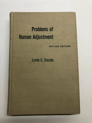 Problems of Human Adjustment  (NoDust) by Steckle, Lynde C