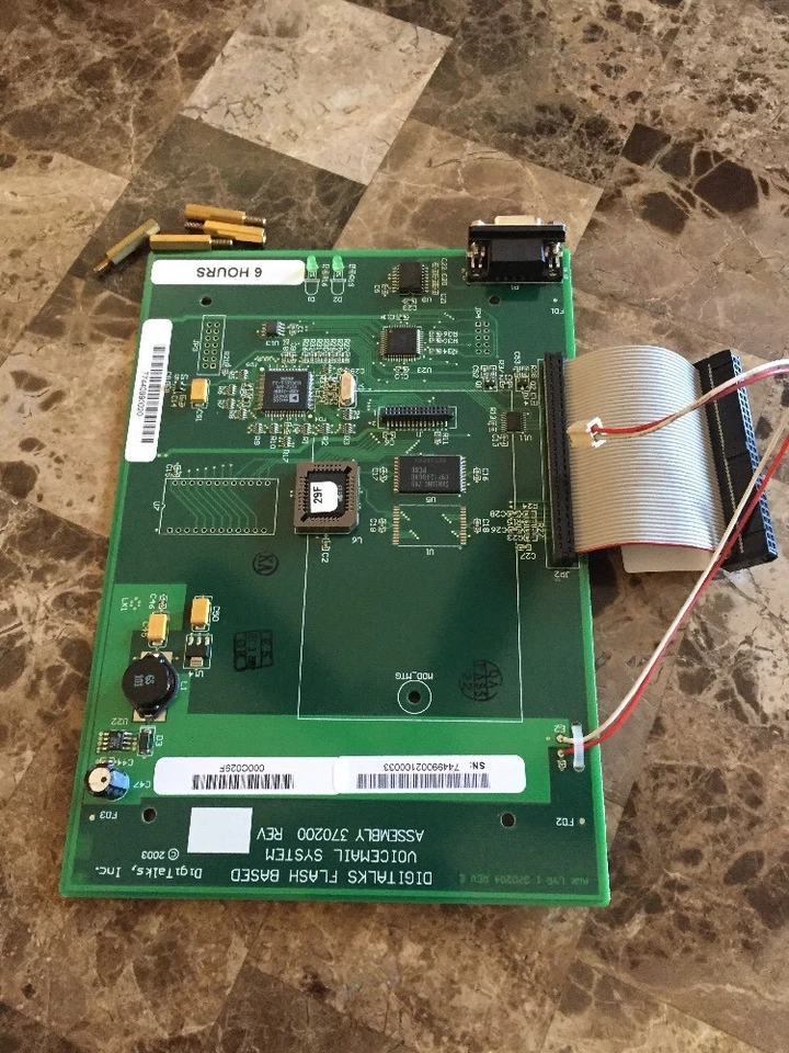 Голосовая почта Tadiran Emerald Ice 77440990020 8 портов 6 часов цифровая вспышка - Изображение 4 из 4