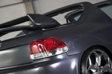 Crystal Clear Red Tail Lights for 92-98 Honda CRX Del Sol taillights