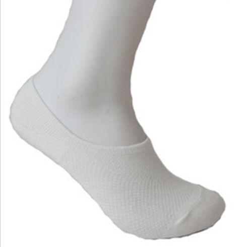 6/12 Paar Herren/Damen Bambusfaser Halbschuh Boot Socken Liner niedrig geschnitten unsichtbare Socken - Bild 21 von 24
