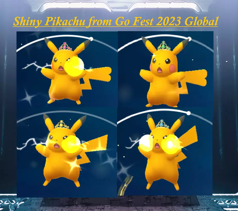 All the new Shiny Pokémon you can catch at Global GO Fest 2023