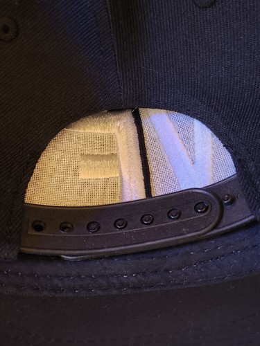 The Supreme Cap, "WET", Snap Back, Black, And, White W Black Brim, Hat, New - Picture 6 of 6