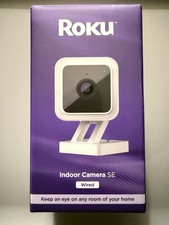 Roku Indoor Camera SE Wired. Brand New, Still Sealed Security Camera
