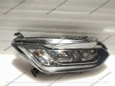 Honda City 1.5L 6th Gen Headlight Right/Driver Side Fit For 2017-2023 Model OEM