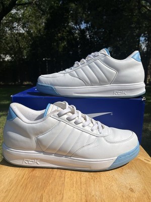 Vintage Reebok RBK S. Carter Classic Low Jay-Z Carolina / White Mens SZ 13 RARE