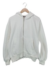 ZARA Giacca fitness Donna Tuta da ginnastica Taglia IT 40 bianco stile casual