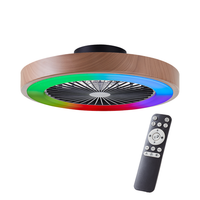 Brilliant LED Deckenleuchte Slimline 49 Cm, Ventilator, Digitales Rgb, 4700 Lm,