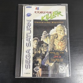 Corpse Killer: Graveyard Edition (Sega Saturn) CIB Complete TESTED