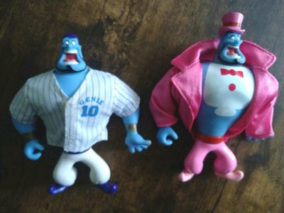 Disney Genie Dschinni - 2 Figuren - Mit Kleidung