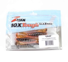 Zman Soft Bait Goat 3.75" 4/Pack Green Pumpkin/Orange (4295)