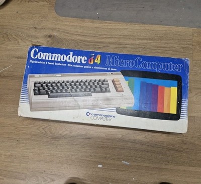 Commodore 64 Computer Boxed DACHBODENFUND - FAST TADELLOS seltene Platine - #RMc64