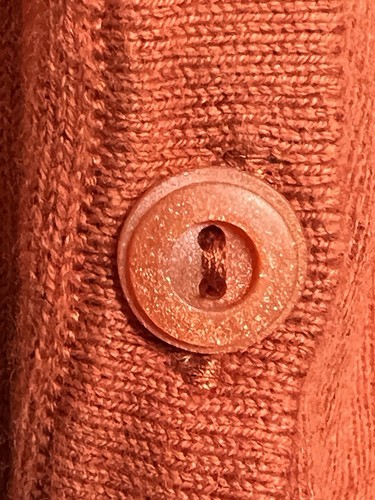 Christopher Banks Damen Strickjacke rostorange Knopfleiste Gr. Petite XL - Bild 5 von 9