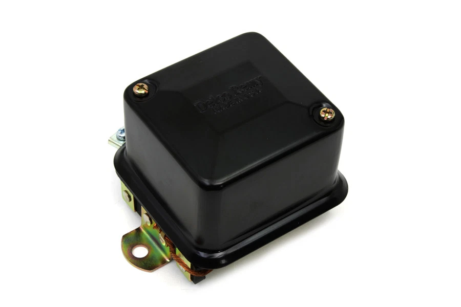 Black 6 Volt Mechanical Regulator fits Harley Davidson - Image 4 of 4