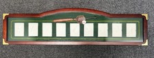 Wood Decor Baseball Card Display Case/Trading Card Display Frame for 9 Cards