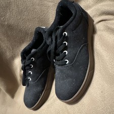 Heelys Youth Size 5 Black Gum Canvas Sneakers