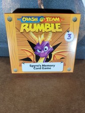 2023 McDonald  s Happy Meal Toys Crash Team Rumble 3 Spyro's Memory Card Game