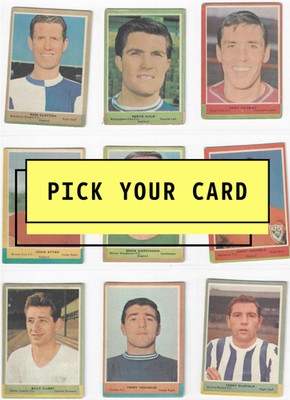 A&BC 1964/65 Footballers 'QUIZ' Red Back - Series 1 - PICK YOUR CARD