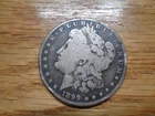 1899 Silver Dollar E. PLURIBUS - UNUM