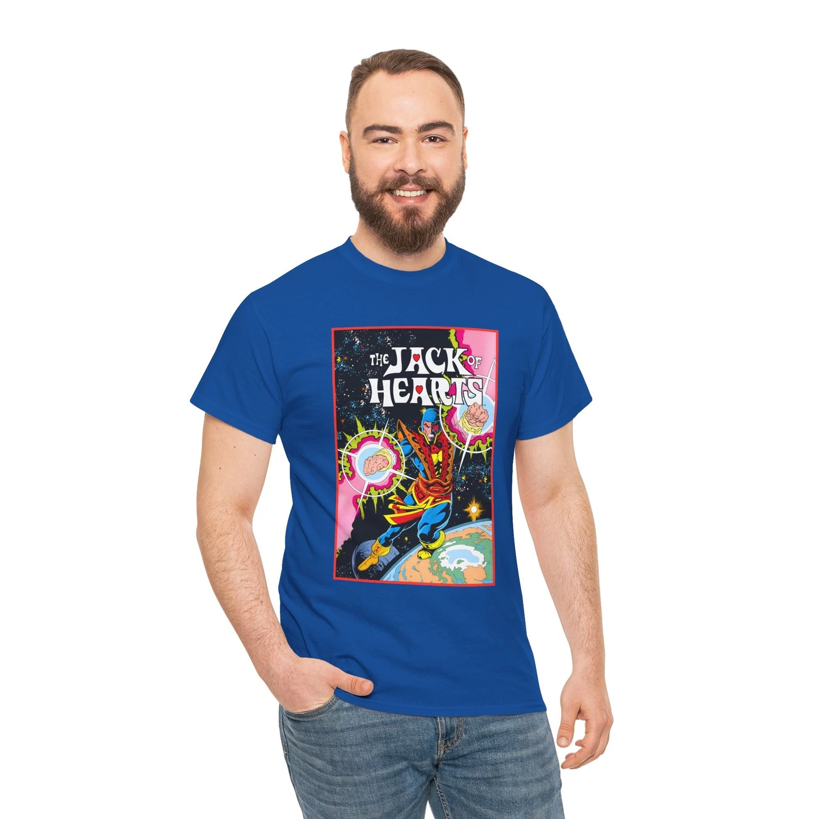 Jack of Hearts T-Shirt - Marvel Comics - Avengers - She-Hulk Beau - Zero Fluid