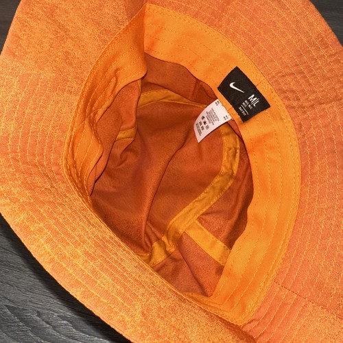 Nike Lab Sportswear Bucket Hat Unisex Medium/Large Cap Orange Smoke DM8518-816 - Picture 4 of 4