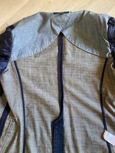 Polo Ralph Lauren Denim Blazer Size 44L Vintage Excellent Condition - Picture 11 of 19