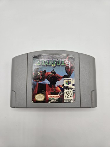 Star Fox 64 (Nintendo 64, 1997) N64 Authentic Cartridge Only Tested & Working