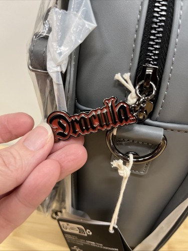 Loungefly Universal Monsters Dracula Coffin Convertible Backpack, EE Exclusive - Picture 7 of 12