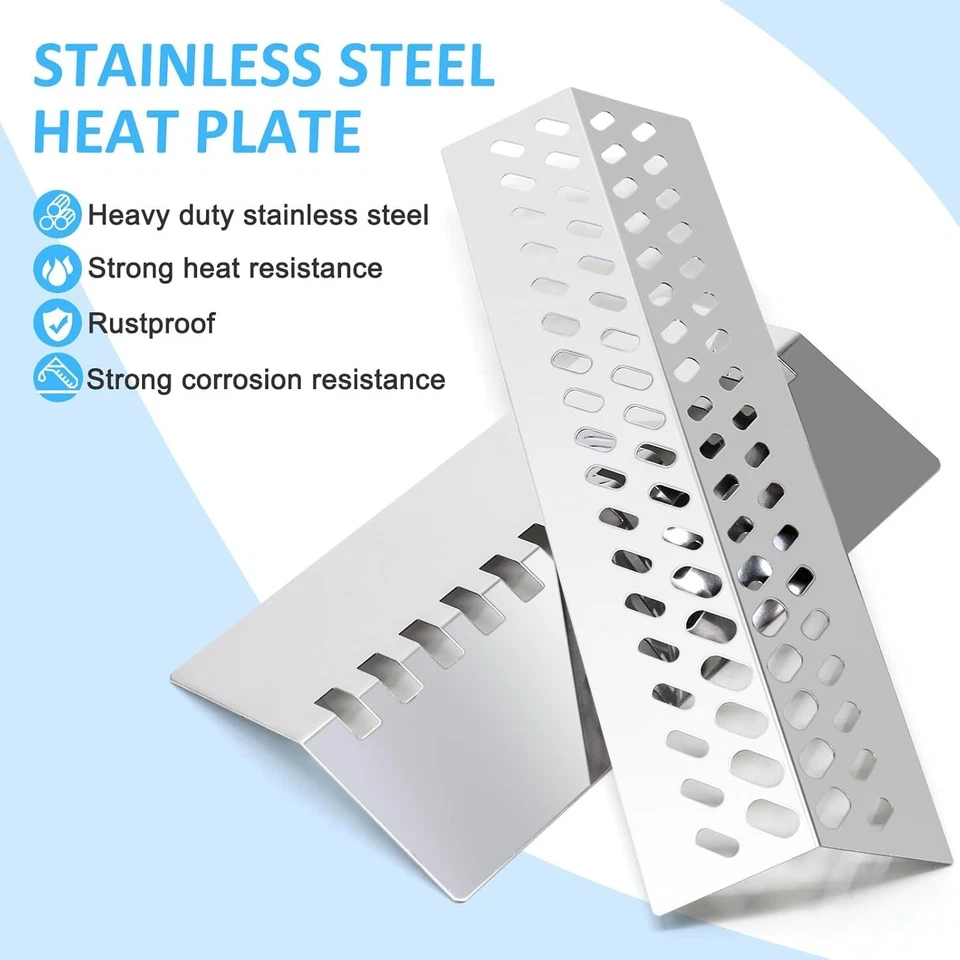 烤架替换零件适用于公牛 57568 57569 烧烤烧烤炉、火焰篡改器、燃烧器 — 第 4/4 张图片