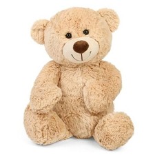 Teddy Bear Stuffed Animal, 18 inch Brown Stuffed Teddy Bear Plush Toy, Soft