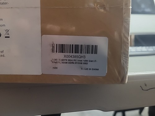 KODLIX GD70 Mini PC Intel i7-12650H 4.7GHz 16x2GB-RAM 512-GB SSd sealed New - Bild 3 von 5