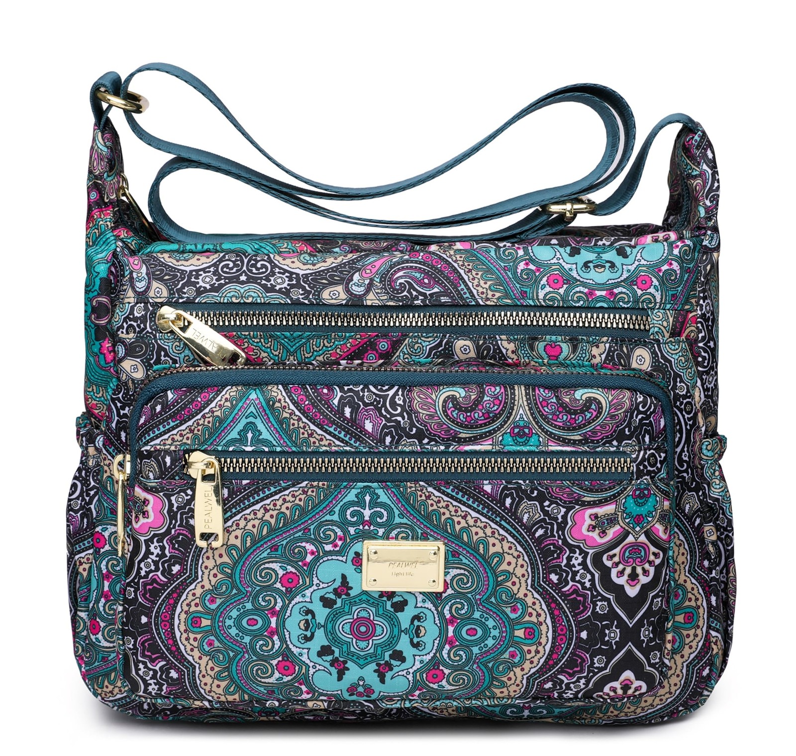 Women Shoulder Handbag Roomy Multiple Pockets Bag Ladies Crossbody Purse Tote...