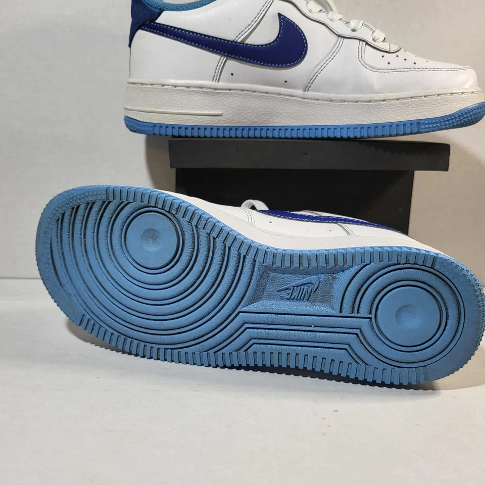 NIKE Air Force 1 Low Women's White-blue SIZE 6 UK excellent condition with box - Image 3 of 4