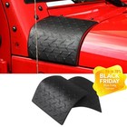 Cowl Body Armor Cover Sport Accessories Part for Jeep Wrangler JK 2007-17 Black