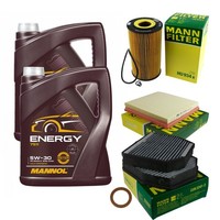 Mann Inspektionspaket 10L Mannol Energy 5W-30 FüR Mercedes W463 G 400 CDI