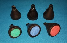 أخرى صيد الأسماك — 3 x Rummet Rubber Coated Plummets