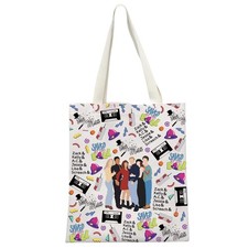 TV Show Inspired Gift TV Show Merchandise 80s Comedy Sitcom Gift Tote Bag for...