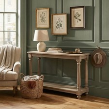 Wooden 160cm Classic French Farmhouse Rustic Hall Console Table