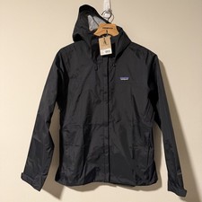 NWT Patagonia Torrentshell 3L Rain Jacket Women's Size Medium H2NO Black
