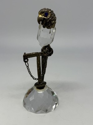 Swarovski Trimlite Vogel Parrot with Crystal Body Papagei Kristall Deko