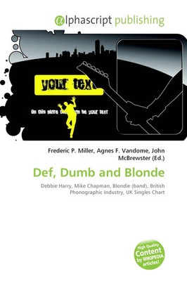 Def, Dumb and Blonde Frederic P. Miller (u. a.) Taschenbuch Englisch 2026